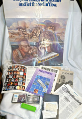 Harmonica Musician Steve Morrell Lot Featured on Hohner Poster