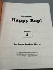 Hank Beebe Happy Rap! Volume 1-5 For Unison Speaking Chorus Lot of 5 – 2003
