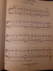 1919 Schirmer’s Scholastic Second Solo Book for Piano Vintage Sheet Music B3