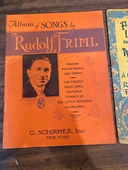 Rudolf Friml Album of Songs, Po, Ling & Ming Toy Chinese Suite, Indian Love Call