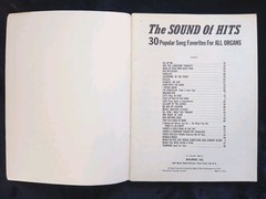 The Sound of Hits 30 Popular Song Favorites For All Organs by Bourne Co. 1965