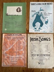 Bundle Vintage Piano Solo Sheet Music 18 Pieces, 1897 – 1965, Multiple Genres