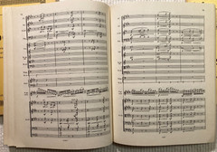 Lot 8 miniature symphony score books, Kodaly Berlioz Smetana Glazunov Schumann