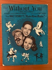Disney sheet music (4): Give A Little Whistle/Blue Shadow/Without You/Lavendar B
