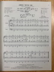 Sacred Music MPH Series For All Organs No. 22 Songbook, M. Witmark & Sons, 1958