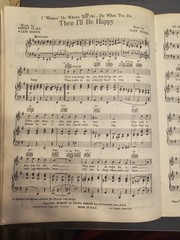 Songs Of Yesterday Sheet Music irving Berlin