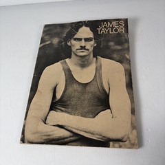 Vintage 1971 James Taylor Song Book Sheet Music Piano Guitar Vocal Amsco