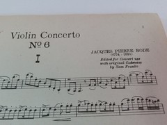 6 Pc Lot 1900s Violin Sheet Music & Books Piano Accompaniment Famous Composers
