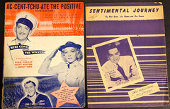1924 1925 1944 (2) Vintage Lot of 4 Sheet Lyrics Words Music