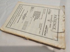 THE GONDOLIERS – VOCAL & PIANO SCORE – Ex Library – FREEPOST – Acceptable Cond