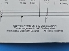 Richard Marx Children Of The Night Sheet Music Piano Vocal Guitar 1990 US SELLER