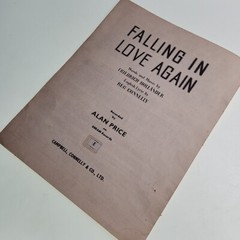 Falling in Love Again Alan Price Sheet Music