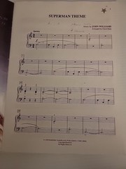 Superman Returns Big Note Piano Edition Carol Matz 32 Pages Color *Good Cond*