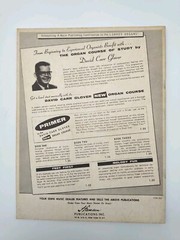 ✅🎼🎹1958 Organ Course BOOK ONE David Glover Lowrey Vintage Antique 👀📸SEE📏📸