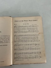 1896 Finest of the Wheat Male Chorus HC Hymnal R. McCabe Publishing RARE