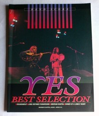 YES BEST SELECTION BAND SCORE JAPAN GUITAR TAB