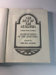 The Best of the Seventies 80 Great Songs 1976 Piano Vocal Guitar Lyrics Songbook