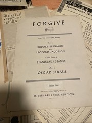 16.5lbs Of OLD SHEET MUSIC LOT 1900-1950s– SEE PHOTOS
