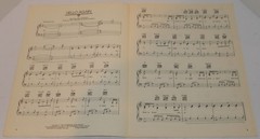 Neil Diamond Hello Again Sheet Music 1981 The Jazz Singer Movie Piano Vocal Gtr
