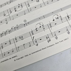 Telemann Concerto In G Major Viola Piano Sheet Music Intl Music Co Vintage