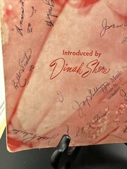 Jim -1941 sheet music – Dinah Shore cover photo/signed By Multiple Artist