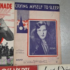 Lot of 10 Vintage 1930s Sheet Music Kate Smith Glenn Gray Russ Columbo P/V/G