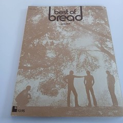 Best Of Bread Songbook For Piano, Vocal and Lyrics Vintage 88 Pages Paperback