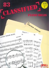 83 Classified Easy Piano Solos with CD * Shipped Directly from Publisher!