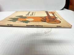 Folksong Festival Irwin Silber 1967 Scholastic 47 Favorites Play Illustrated
