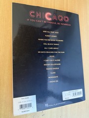 Chicago Movie Vocal Selections Piano Sheet Music Songbook Hal Leonard