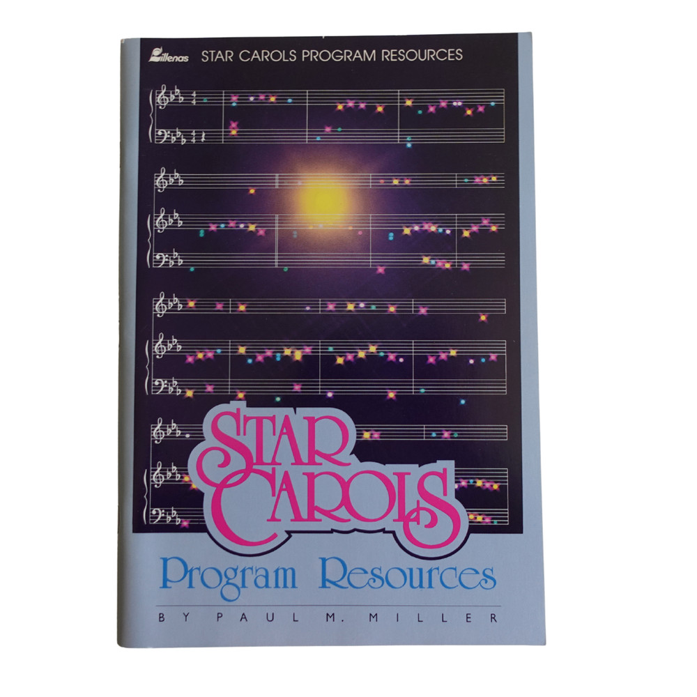 Star Carols Program Resources Vocal Selections Lillenas Vintage 1985 Church