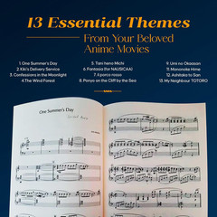 Ghibli Best Stories Piano Book – Original Edition | Studio Ghibli Sheet Music Co