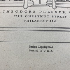 Vintage Theodore Presser Beethoven Sonatas Volume Two Piano Sheet Music Yellow