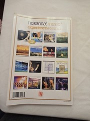 Hosanna! Music Made Me Glad Songbook Piano Vocal Guitar Contemporary Worship