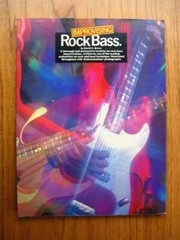Improvising Rock Bass Guitar music songbook method 1985 Amsco Excellent
