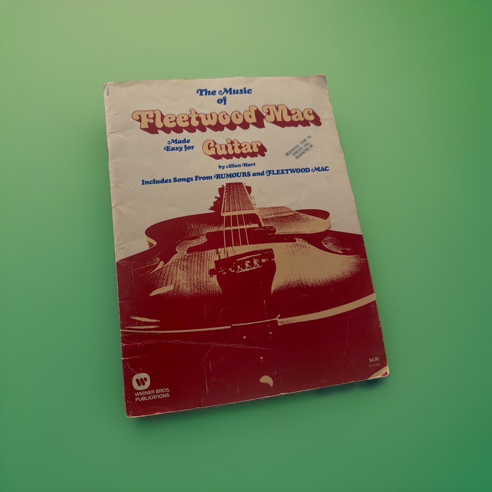 The Music Of Fleetwood Mac Made Easy For Guitar Songbook (1978) Sheet Music VG
