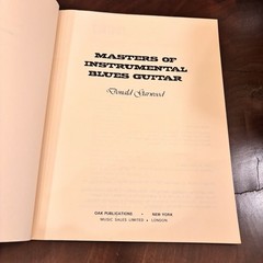 Masters of Instrumental Blues Guitar Donald Garwood Oak Publications Vintage