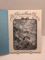 Yes There Is A Santa Claus Sheet Music Song Book Guitar Piano Voice Organ M38