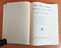Lot 2 Books The Music Hour Elementary Teachers & Intermediate Teachers 1937-1938
