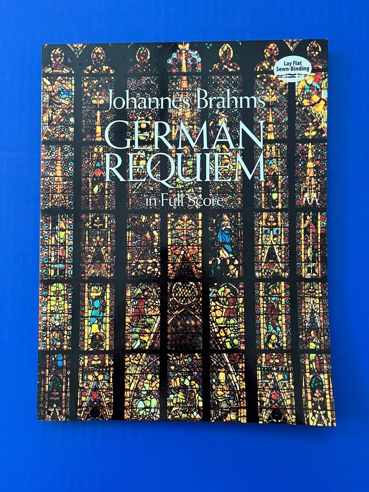Brahms – German Requiem – Dover Study Score PB