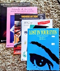 Sheet Music Bundle Of 5 Piano Vocal Guitar