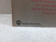 50 Adult Contemporary Hits Songbook Warner Bros Piano Voice Guitar Vintage