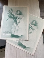 2 Copies Columbian Conserv Piano No. 115 The Little Wanderer VTG Sheet Music
