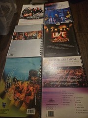Hillsong Music Australia Music Books, Lot of 6 Spiral-bound PBs Used Condition