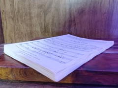 To Tell the Untold SATB Choir Sheet Music Lot 28 Copies Dick Anthony Lillenas Ca