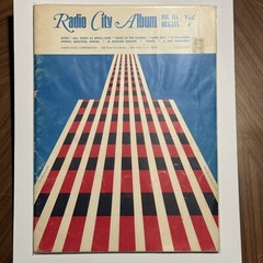 VTG Radio City Album for All Organs Vol 1 Sheet Music 1965 First Printing NYC