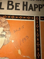 4 VTG Antique Music Sheets Irving Berlin, Inc.1925 Mr. Wonderful Wriggle Wrangle