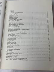 Vintage Christmas Favorites 1982 Song & Music Book By Jim Loucks