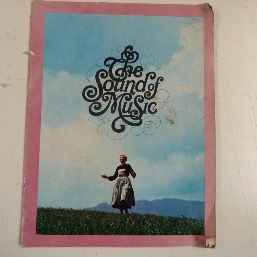 souvenir book THE SOUND OF MUSIC 20th century fox, 1965
