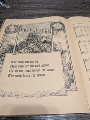 Vtg Book Classic Christmas Carols Songs Whitman 1952 Schulte Sheet Music Read